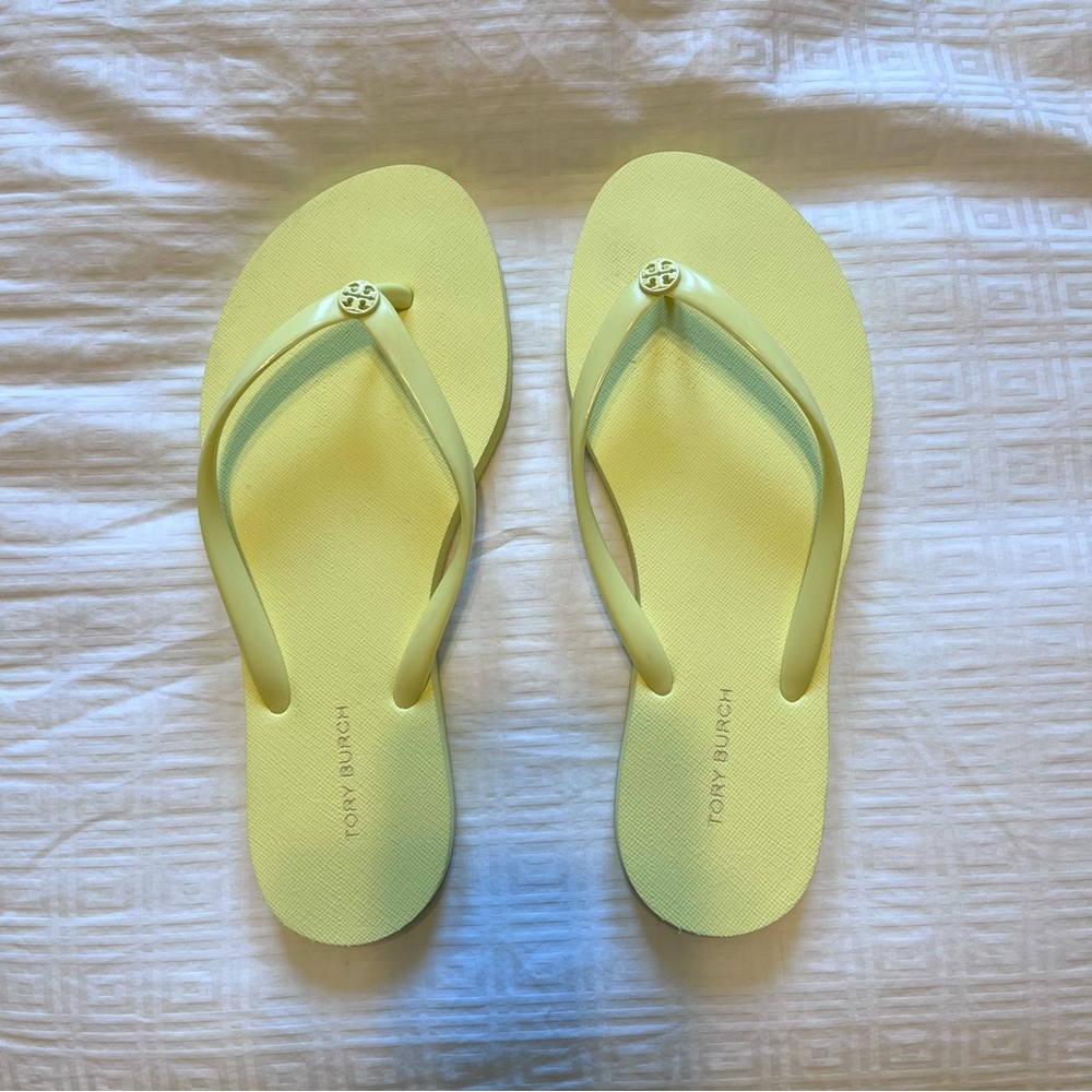 Tory Burch Light Yellow Sandals for Women